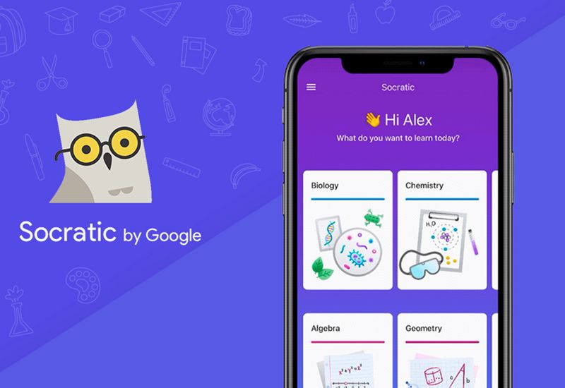 Socratic App / Arte digulgação