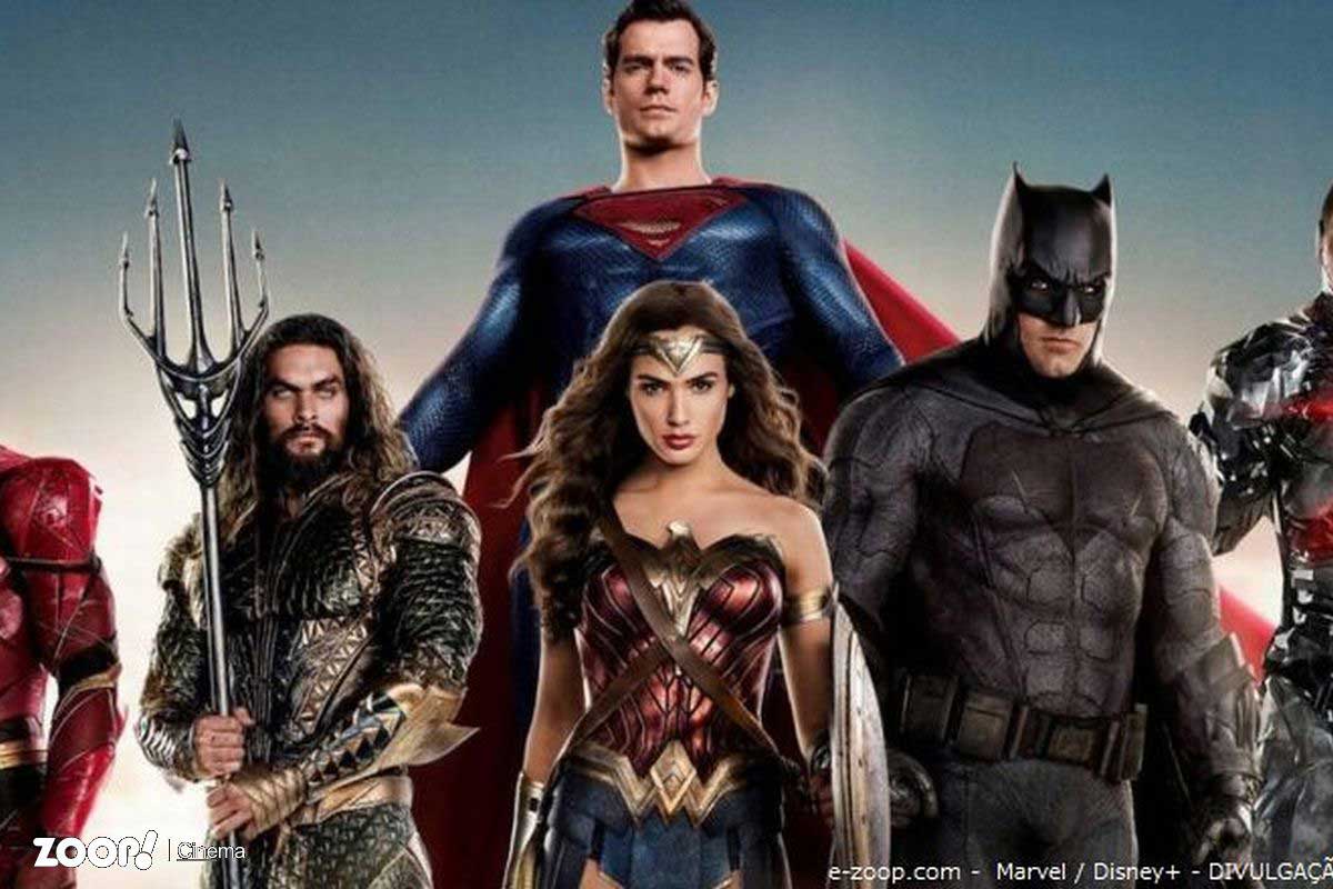 Os heróis da Liga da Justiça ilustram nosso artigo sobre: DC pretende lançar no mínimo 6 filmes todo o ano a partir de 2022.