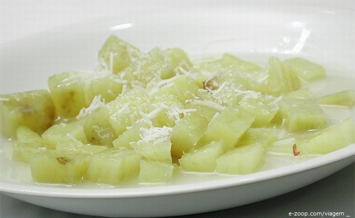 Prato com Batata-doce com leite de coco