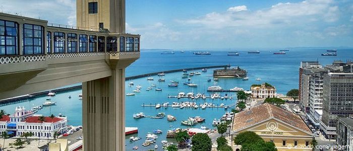 Roteiro de viagem em Salvador: O Elevador Lacerda.