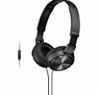 Sony MDR-ZX310 - Fone de Ouvido com Microfone - Preto | R$ 159,02